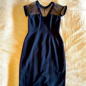 Crepe cocktail dress